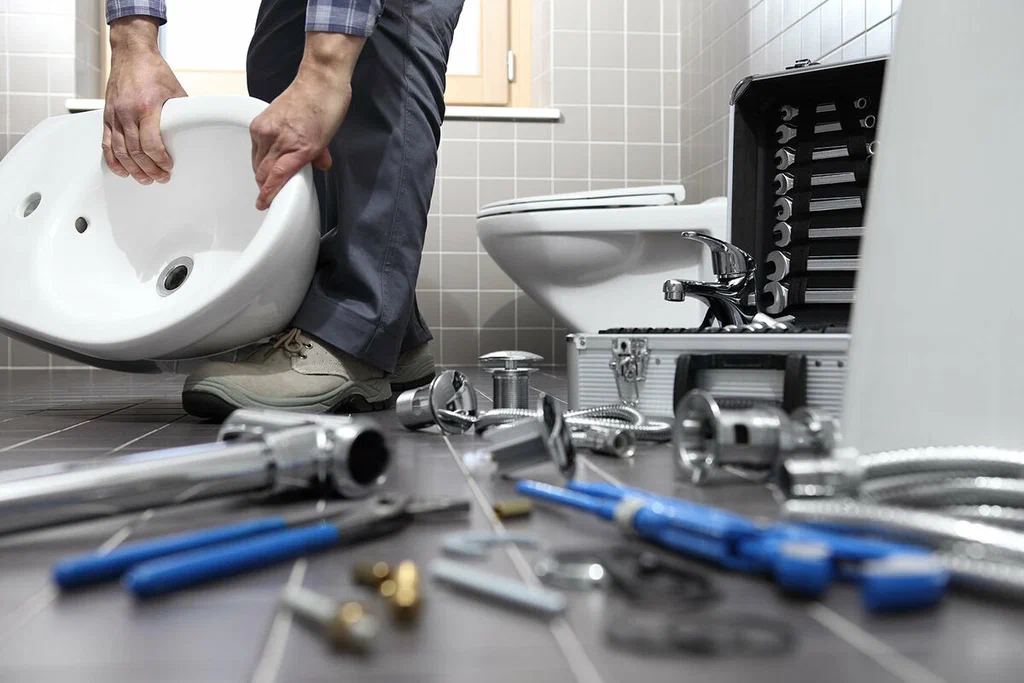 Bathroom plumbing repair service by Athens Plumbing Pros in Athens, Georgia