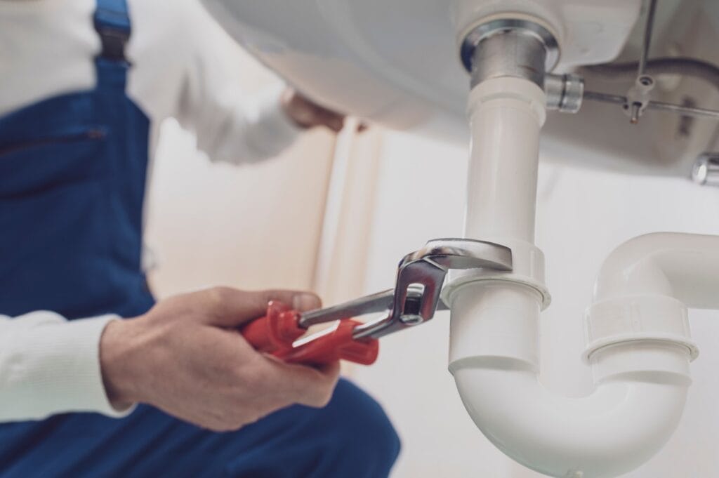 Under sink drain pipe repair service in Athens, Georgia
