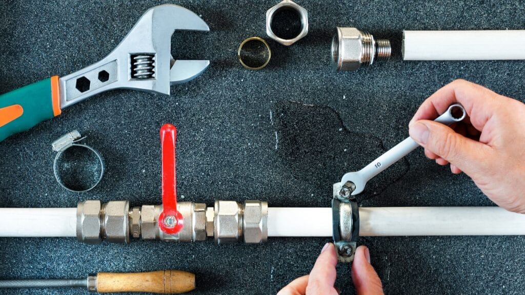 Plumbing tools and pipe fittings for Athens, Georgia plumbing repairs